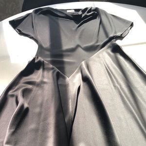 CO cowl neck, short sleeve dress